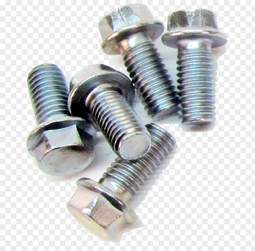 Screw Nut Fastener ISO Metric Thread Metal PNG