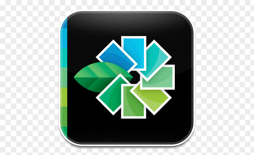 Snapseed 1 Symbol Green PNG
