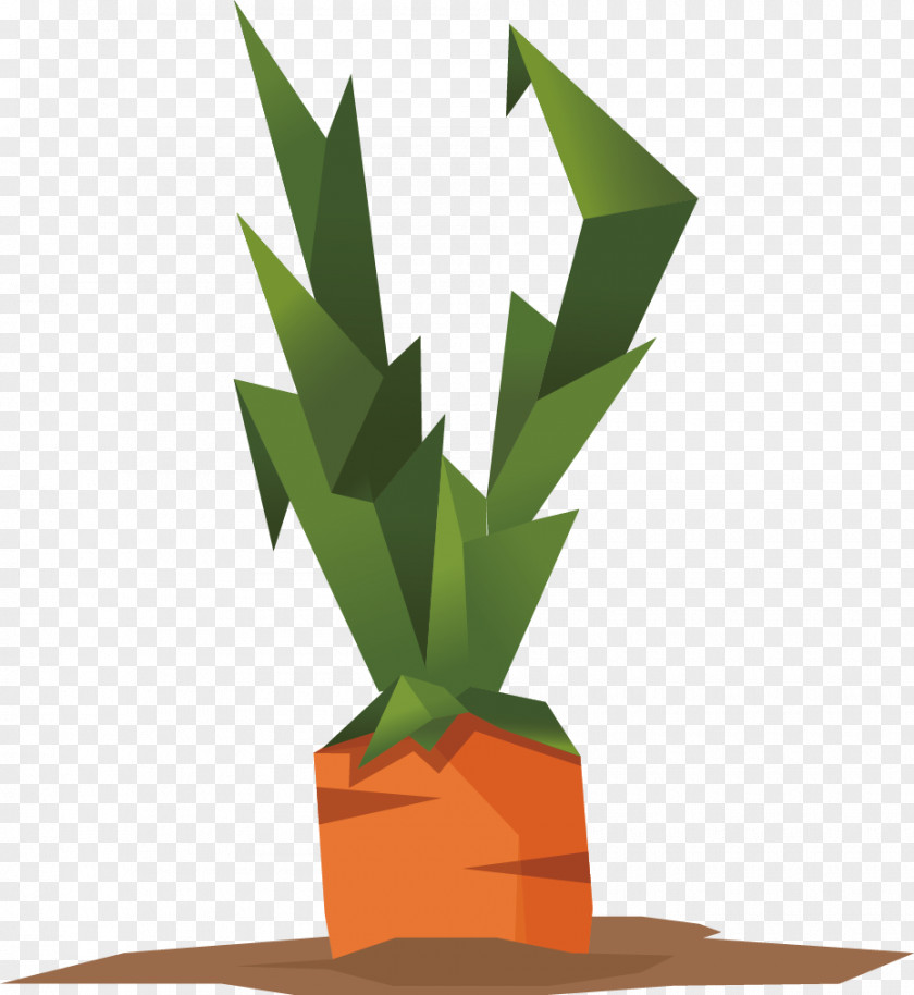 Creative Cartoon Carrot Vegetable Radish PNG