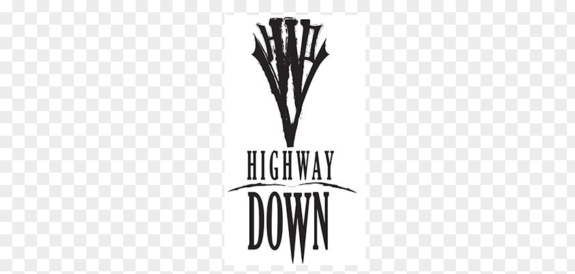 Creative Highway Logo Brand Tree Line Font PNG