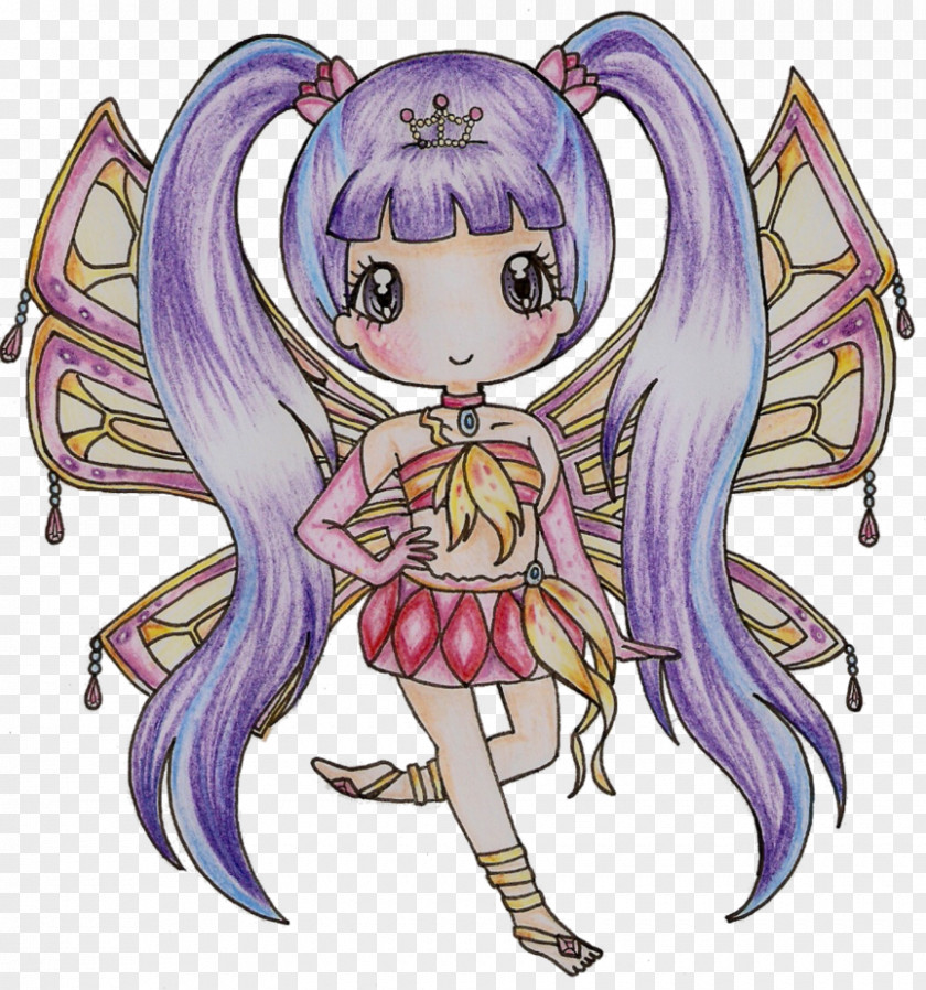 Fairy Musa Illustration Drawing Image PNG