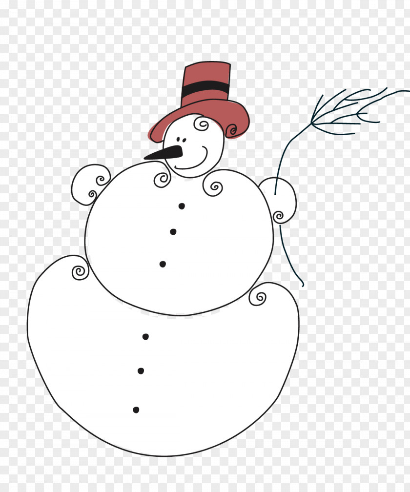 Snowman Cartoon Vector Graphics Clip Art Illustration PNG