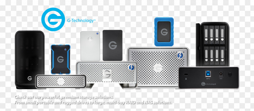 Technology Banner G-Technology External Multi-drive G-Raid Removable Silver Output Device Hard Drives Storage PNG
