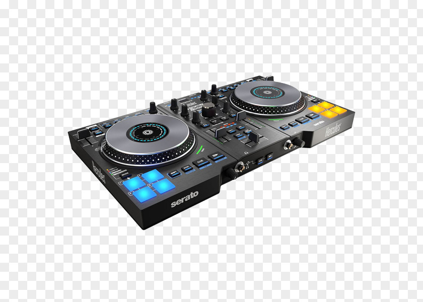 DJ Controller Hercules Control Jogvision Disc Jockey Mixer PNG