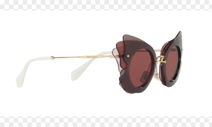 Grey Dark BrownSunglasses Sunglasses Miu Pale Gold PNG