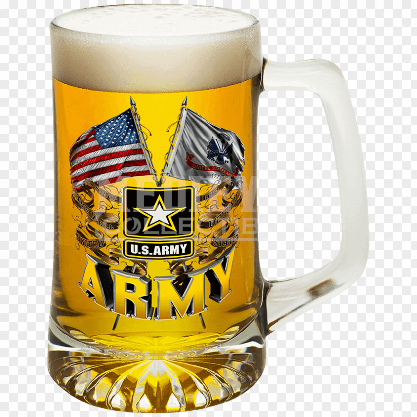 Medieval Flag United States Army Tankard Beer Glasses Military PNG