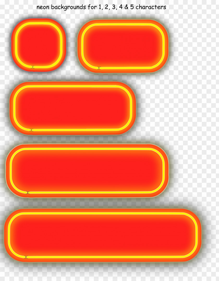Neon Sign Ornamate Graphic Design Clip Art PNG