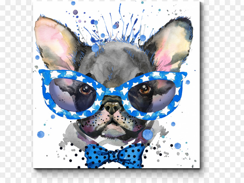 Puppy French Bulldog Chihuahua Canvas PNG