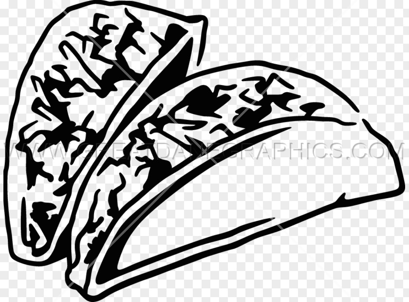 Taco Mexican Cuisine Black And White Burrito Clip Art PNG