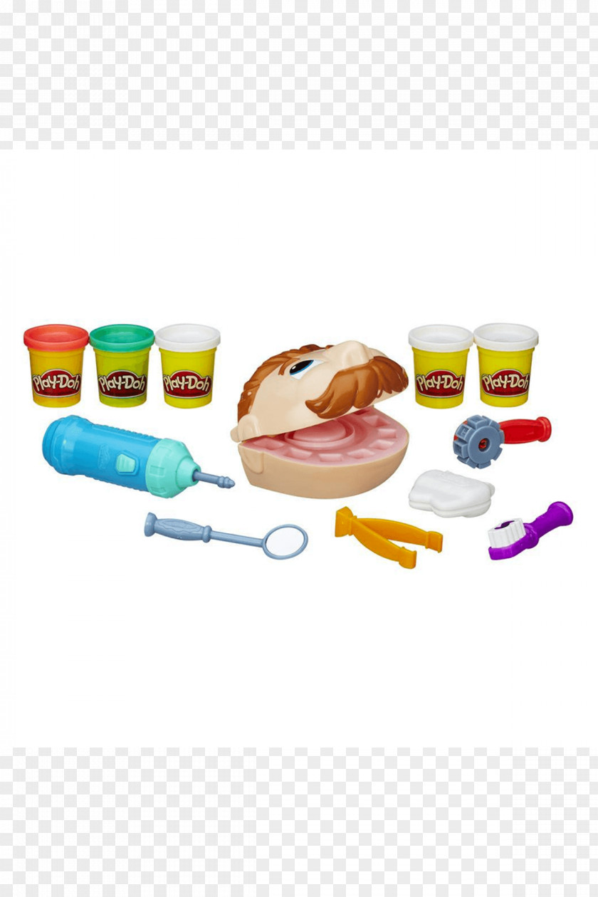 Toy Play-Doh Doctor Drill 'n Fill Set Hasbro Dentist PNG