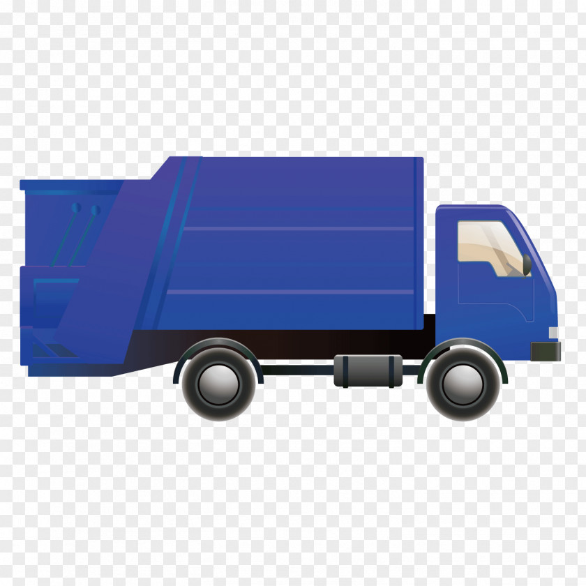 Vector Blue Truck Car Motor Vehicle PNG