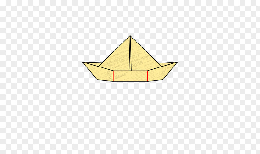 Boat Triangle Line PNG