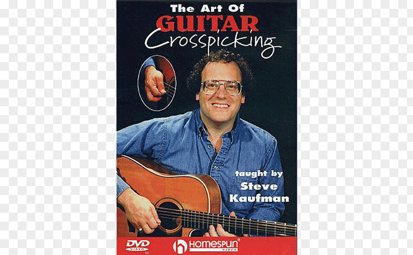 Guitar Steve Kaufman Slide Acoustic Crosspicking PNG