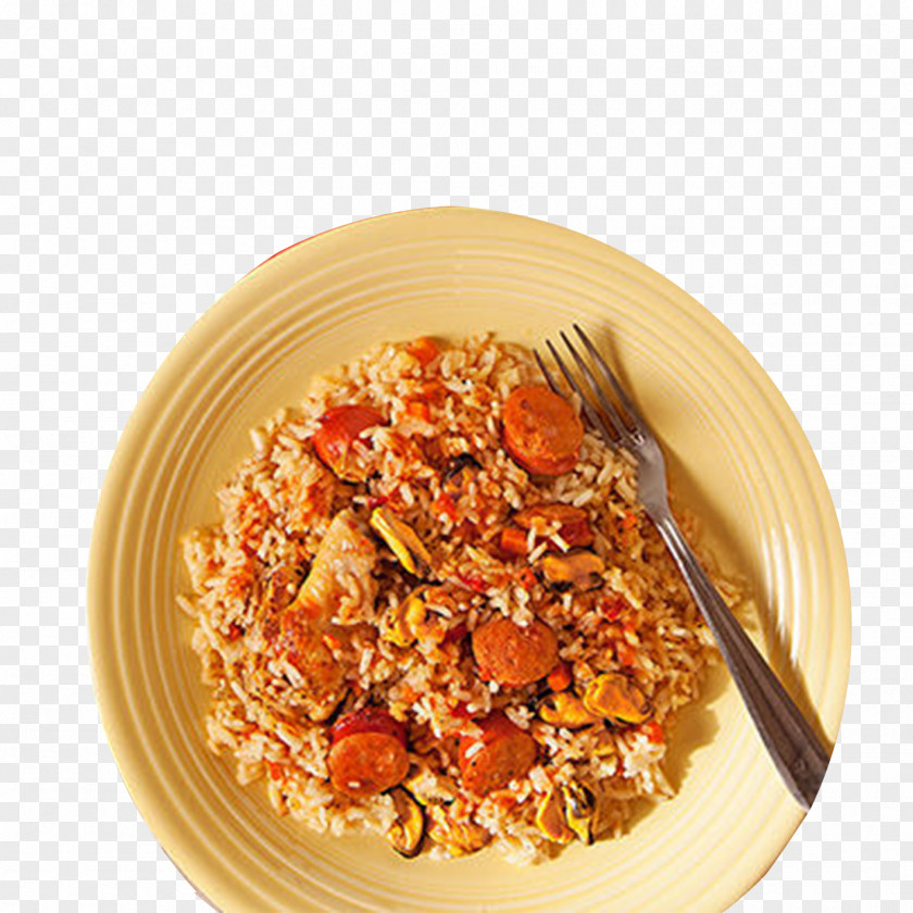 Ham Fried Rice Visual Arts Poster Food Photography PNG