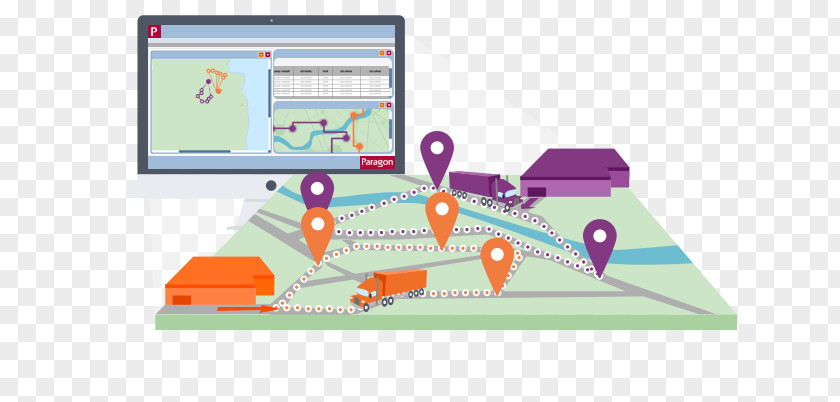 Road Journey Planner Fleet Management Software Mathematical Optimization Vehicle Routing Problem PNG