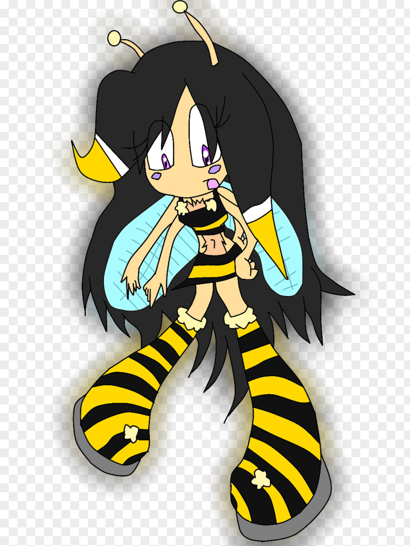 Bee Flying Horse Illustration Insect Cartoon Legendary Creature PNG