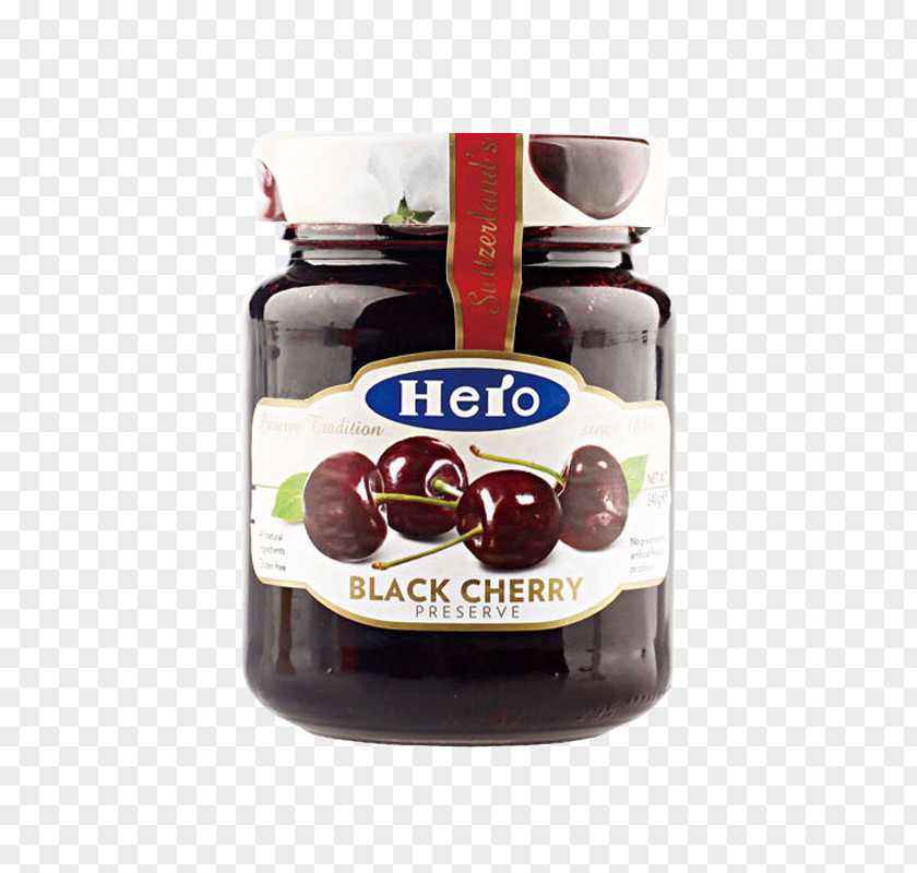 Cherry Lekvar Jam Black Strawberry PNG