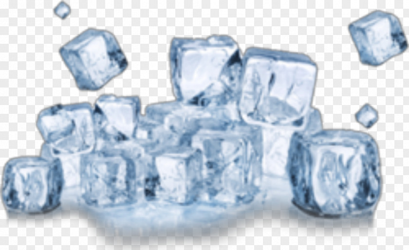 Crystal Water Ice Cube PNG