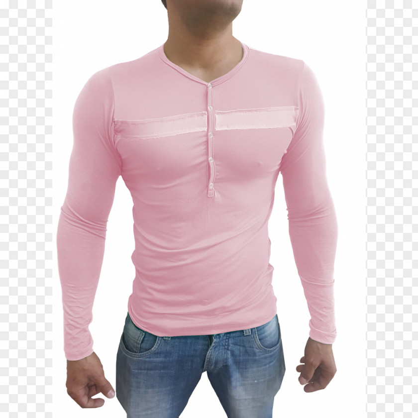 T-shirt Long-sleeved Button PNG