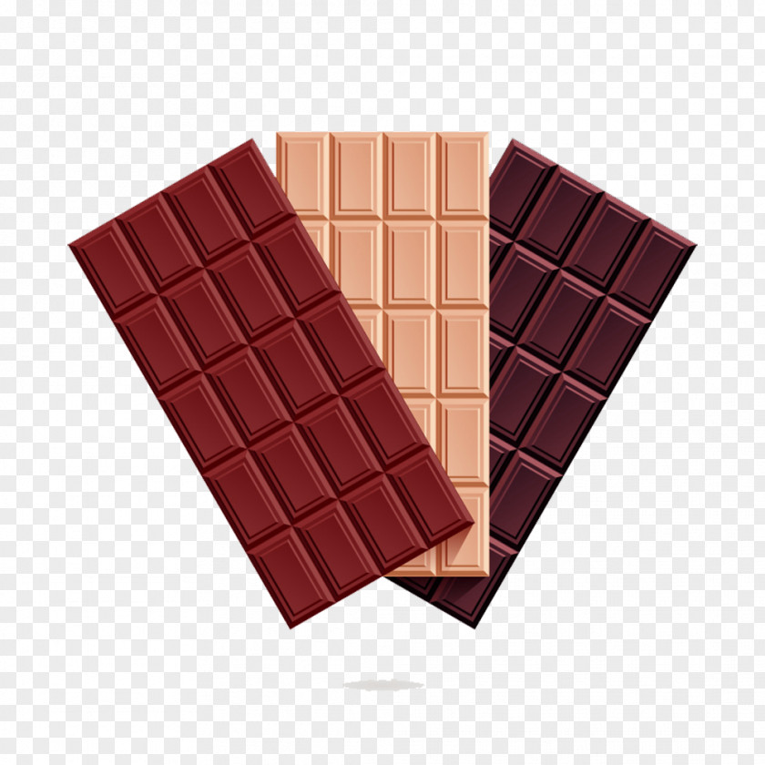 Three Chocolate Picture Material Bar Hot Milk White Cream PNG
