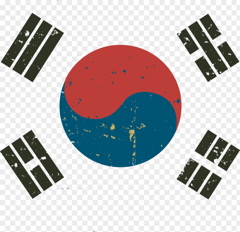 Vector South Korea Flag Of North Korean War PNG