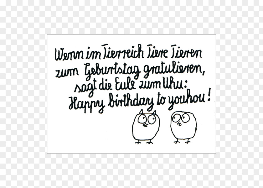 Birthday Blahoželanie Greeting & Note Cards Glückwünsche Owl PNG