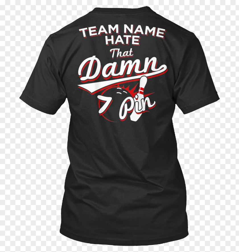 Custom Bowling Shirts T-shirt Sports Fan Jersey Sleeve Crew Neck PNG