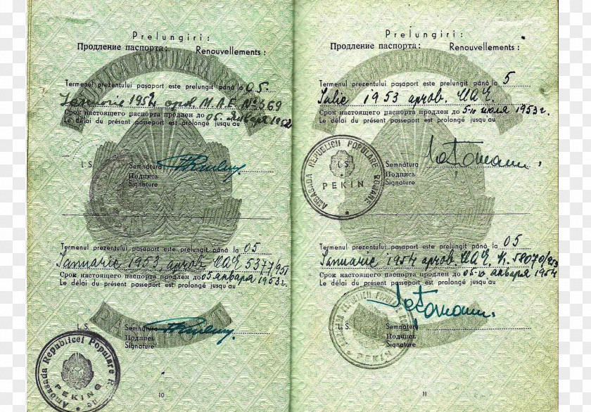 Diplomatic Passport Military Occupation Cold War Poland Soviet Union PNG
