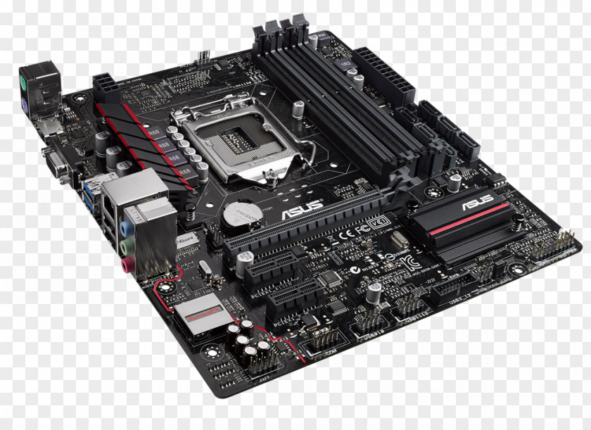 Motherboard Image Intel LGA 1150 MicroATX Asus PNG