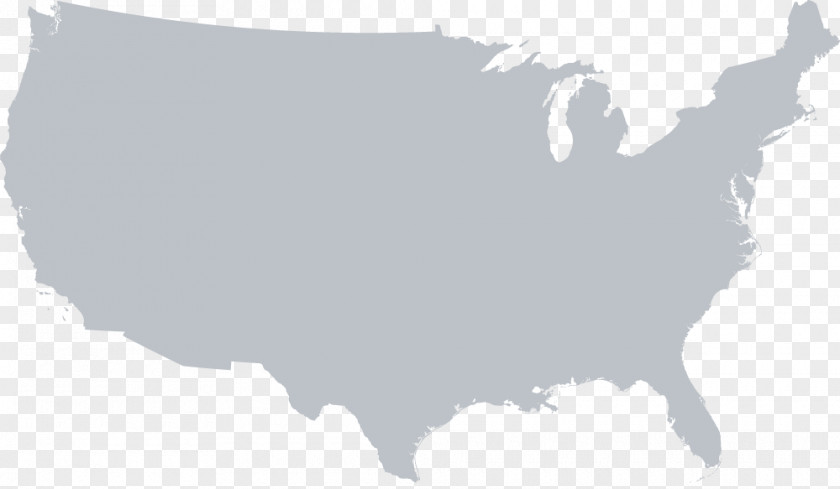 United States Vector Map PNG