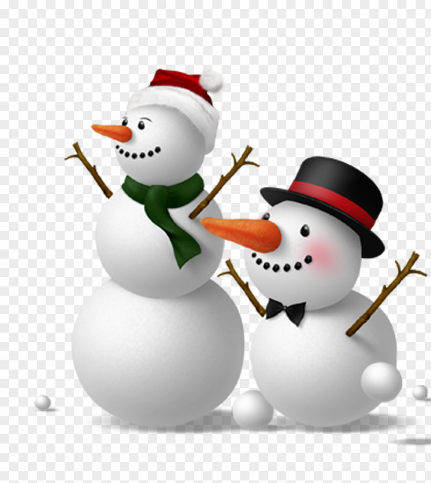 Winter Snowman Creative Christmas Photography Wallpaper PNG