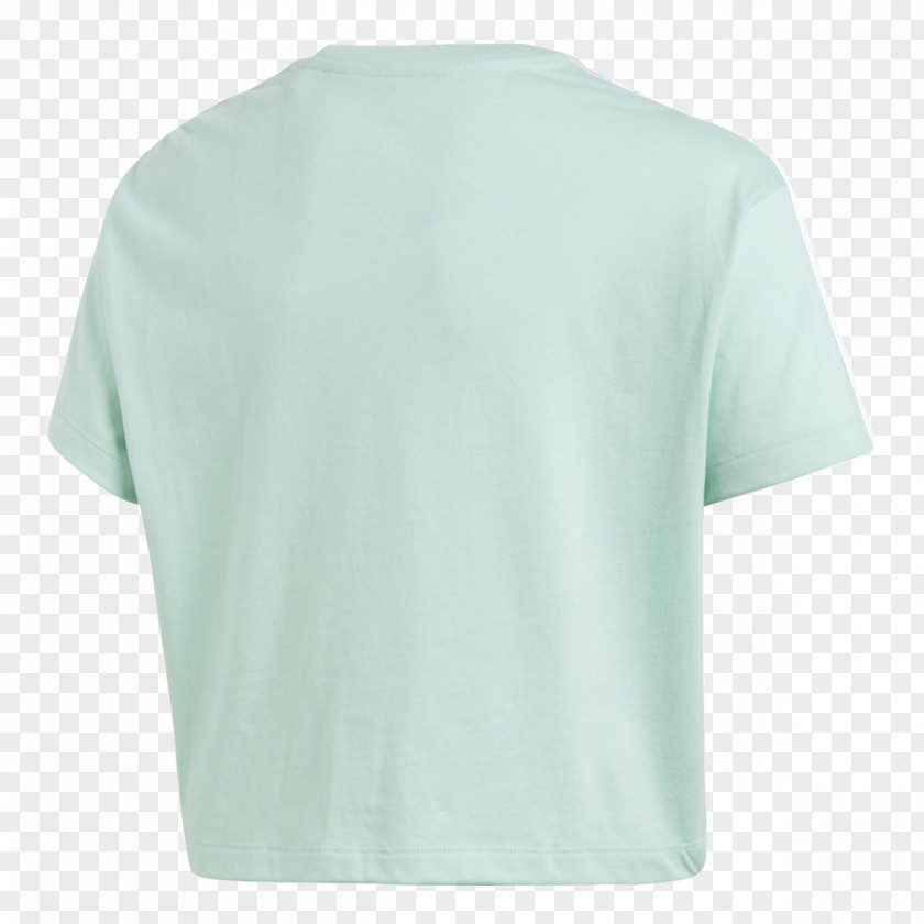 T-shirt Adidas Crop Top Green PNG