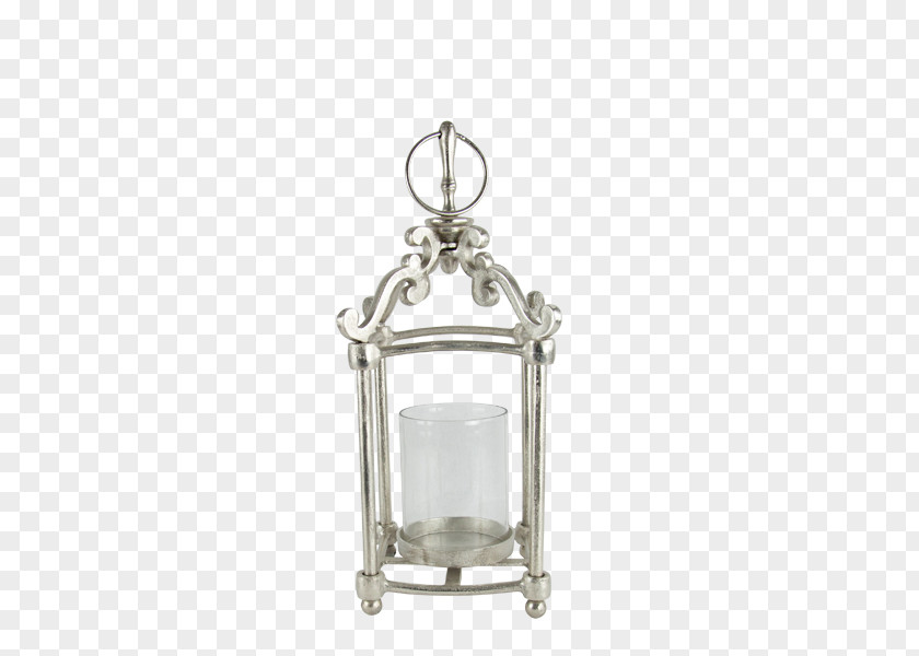 Table Lighting Lantern Candle Silver PNG