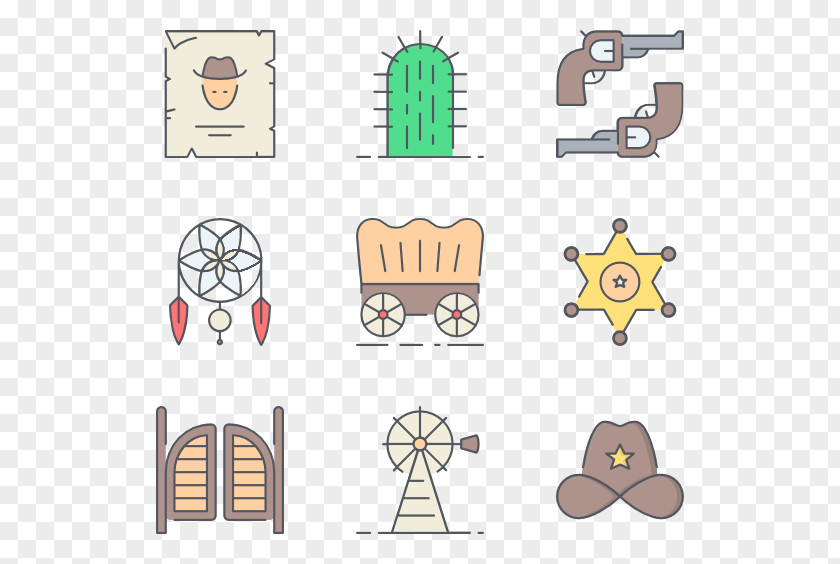 Wild West Clip Art PNG