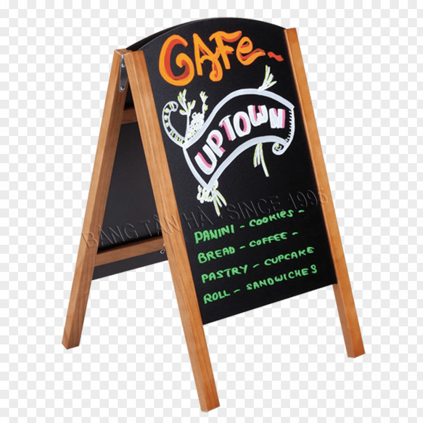 Arbel Standing Blackboard Easel Chalkboard For Chalk Or Wet-Erase Writing Ho Chi Minh City Menu PNG