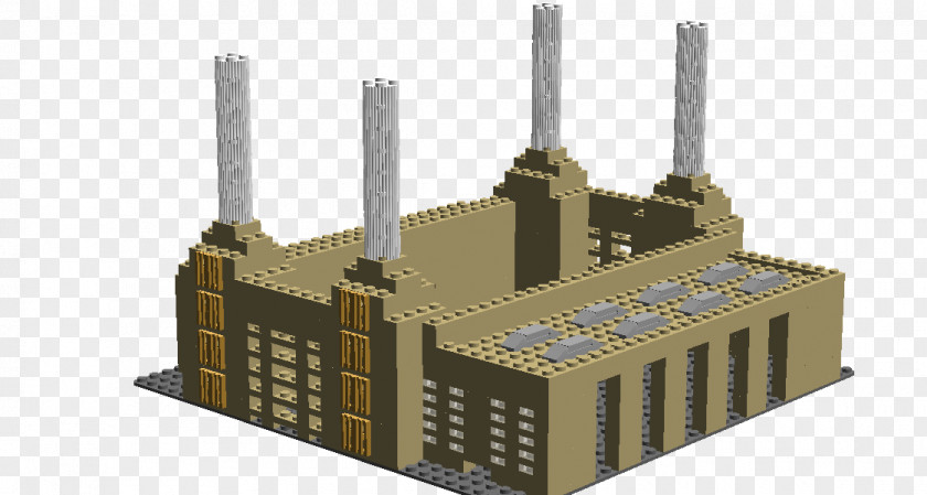 Building Battersea Power Station Lego Ideas PNG