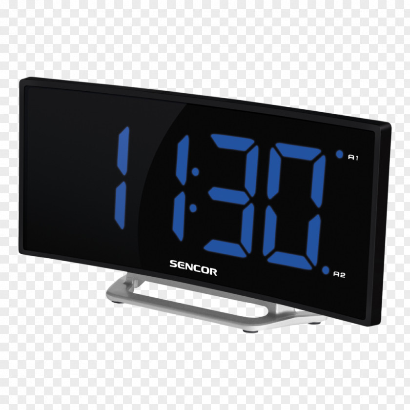 Cartoon Alarm Clock Clocks Digital Sencor SRD 220 BPK Pink Radio CR 2032 PNG