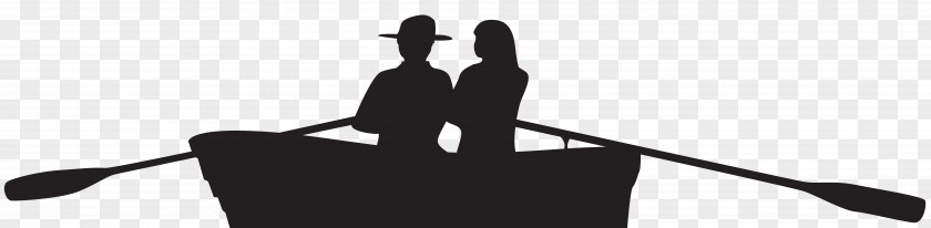 Couple On Boat Silhouette Clip Art Image Royalty-free PNG