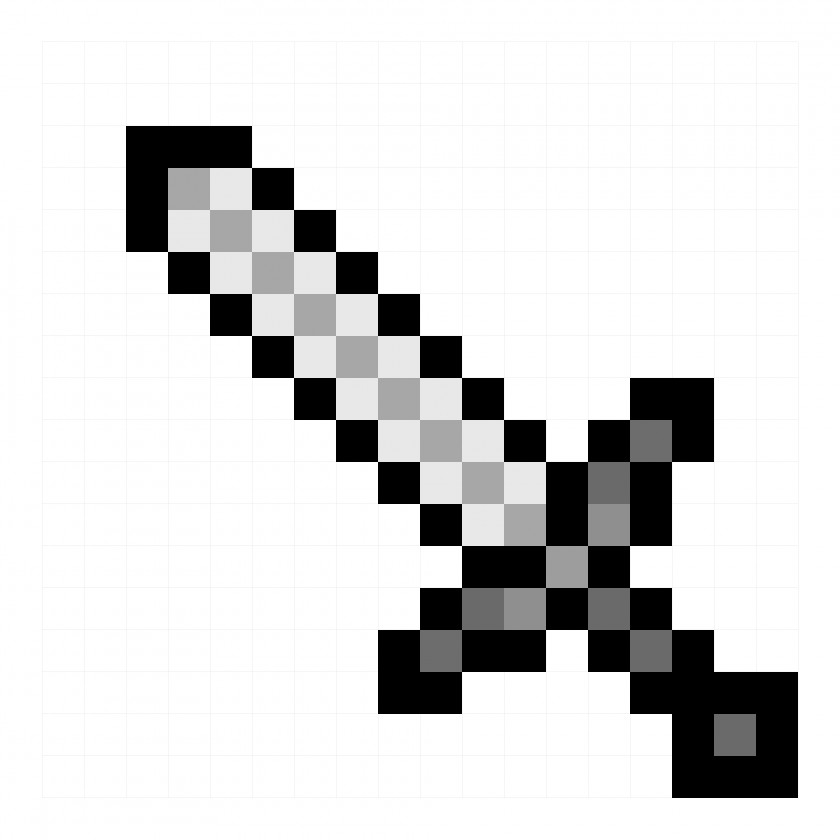 Minecraft Minecraft: Pocket Edition Sword Mod Pixel Art PNG