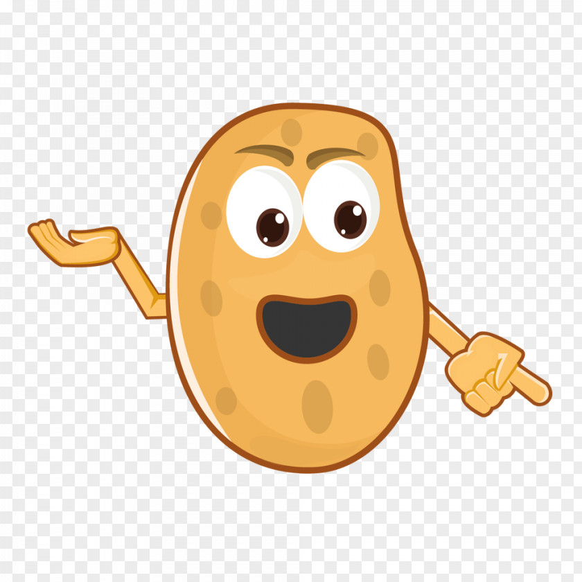 Mister Potato Chips Baked Cartoon Clip Art PNG