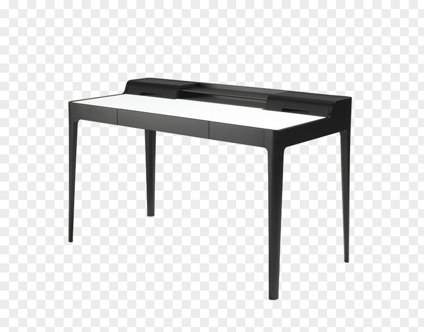 Piano Desk Table Black And White PNG