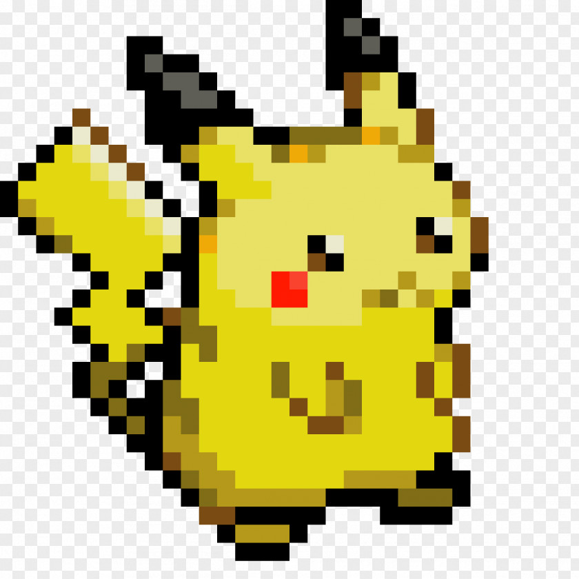 Pikachu Pokémon Yellow Image Pixel PNG