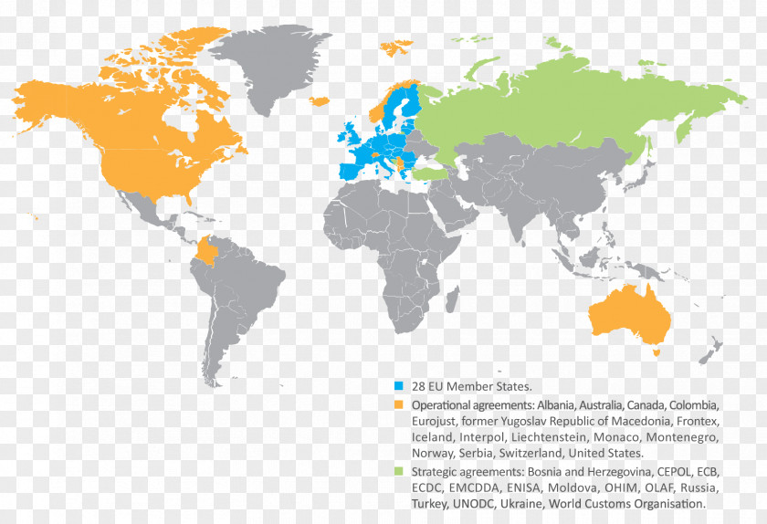 Annual Summary World Map Globe PNG