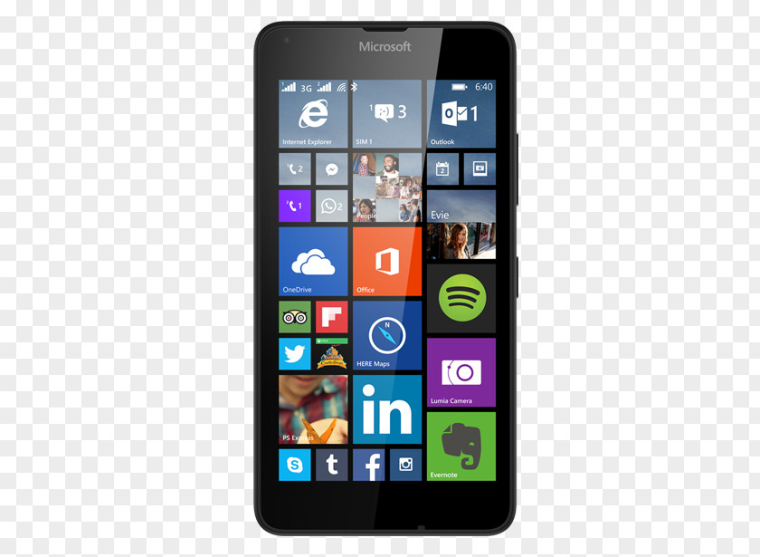 Microsoft Lumia 640 532 435 Windows Phone PNG