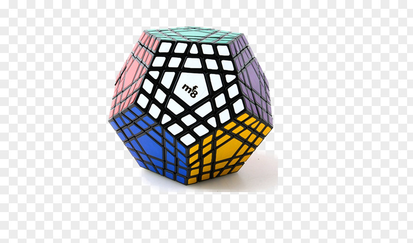 Multi-faceted Cube Image Gigaminx Megaminx Rubiks Speedcubing Puzzle PNG
