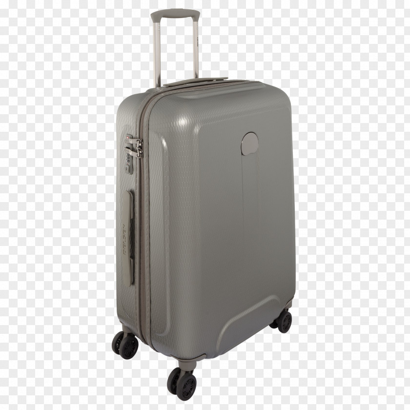 Suitcase Delsey Baggage Trolley Travel PNG