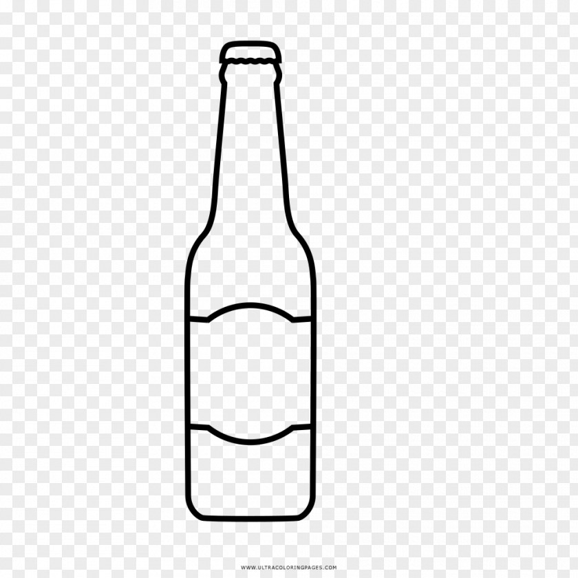 Bottle Beer Drawing Coloring Book Glass PNG