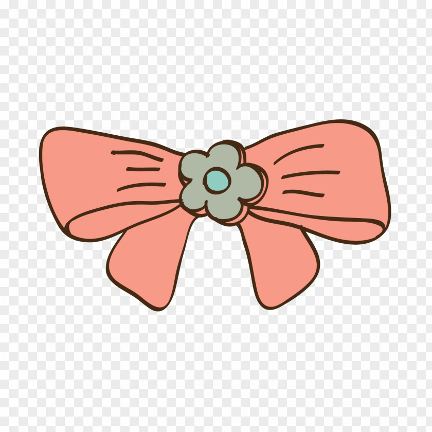 Cute Butterfly Image Knot Cartoon PNG