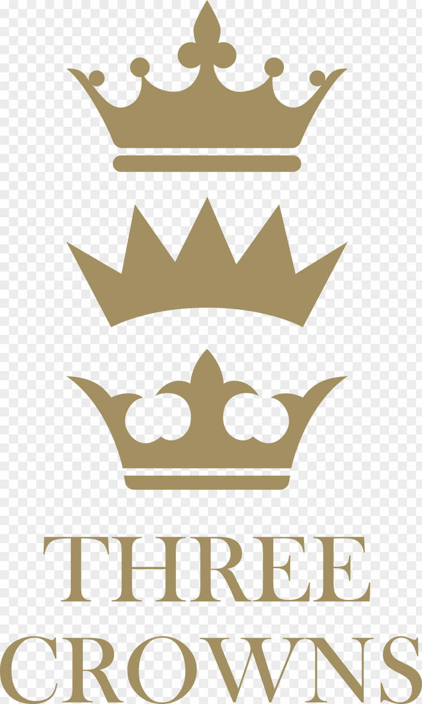 Hotel Logo Three Crowns Guest House Harnham PNG