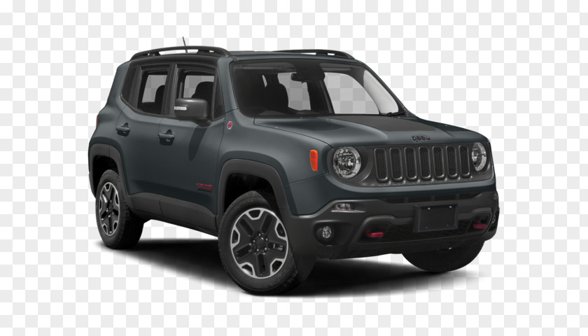 Jeep 2018 Renegade Trailhawk SUV Chrysler Dodge Sport Utility Vehicle PNG